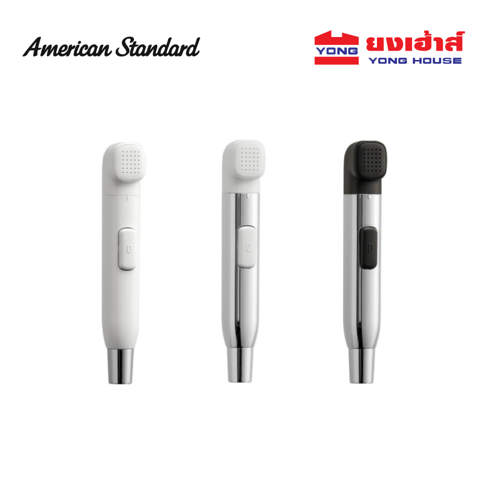 AMERICAN STANDARD ชุดสายฉีดชำระ รุ่น DUOSTIX A-4800WT-WT A-4800CH-WT A-4800CH-BK สายชำระ สายฉีด