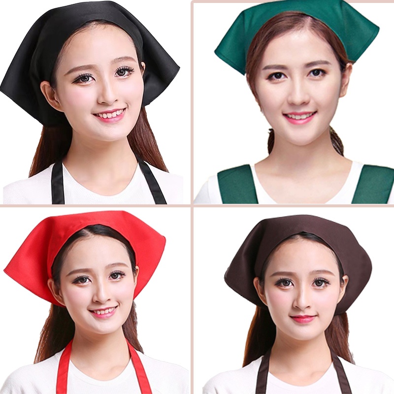 หมวกเชฟ, หมวกเชฟ, หมวกทำอาหารที่บ้าน 4 สีให้เลือก