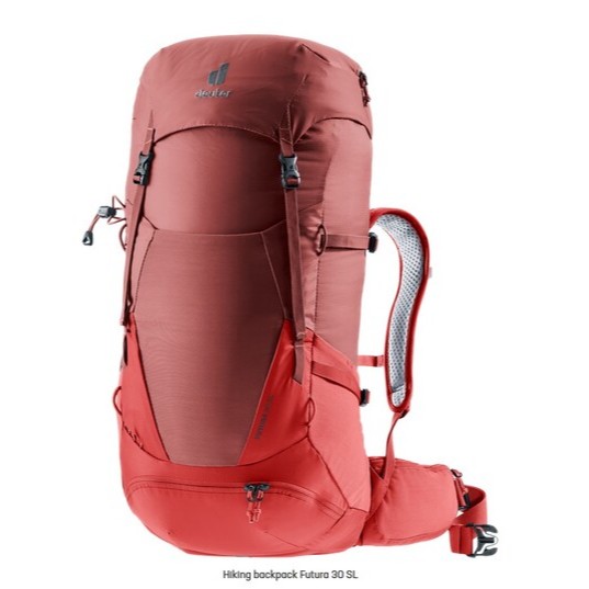 เป้ deuter รุ่น Futura 30SL โลโก้ใหม่ ปี 2023 สีแดง Caspia Currant