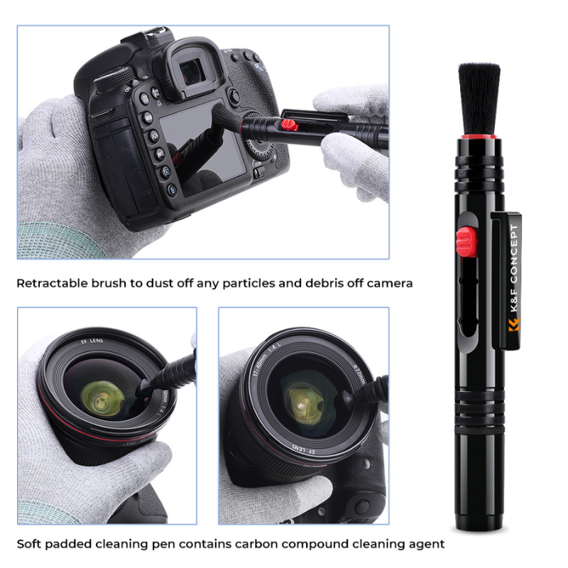 K&F 23-in-1 Camera Lens Cleaning Kit  for Full Frame DSLR & Mirrorless Digital ชุดทำความสะอาดเลนส์