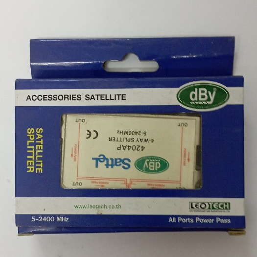 Satellite splitter  DBY 4201AP 4WAay 2ชื้น
