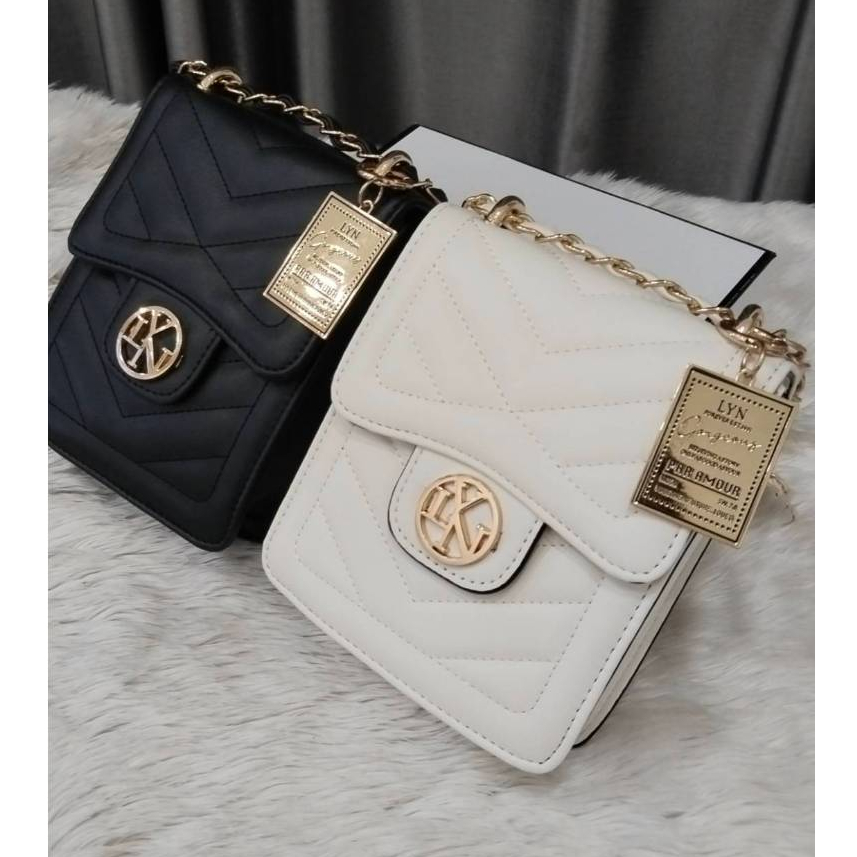 พร้อมส่ง กระเป๋าlynกล่องนม6x7นิ้ว กระเป๋าสะพายลิน กระเป๋าใส่โทรศัพท์