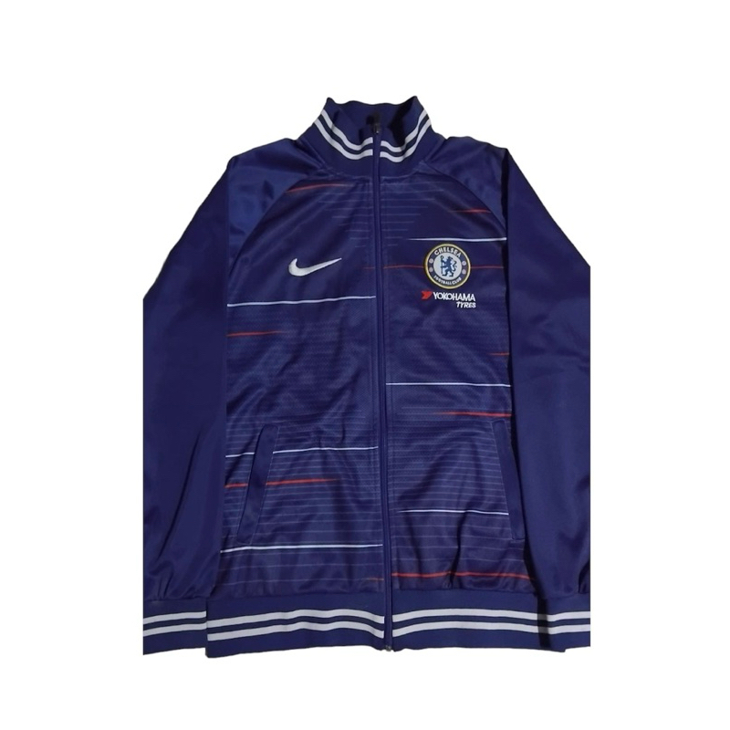 เสื้อแจ็คเกตNike ทีมChelsea รุ่นYOKOHAMA TYRES||Nike Chelsea team jacket,YOKOHAMA TIRES Model.