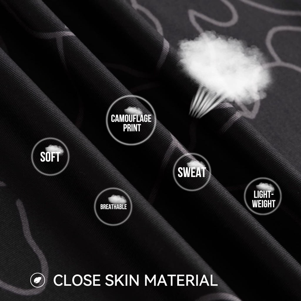 ABU GARCIA เสื้อกันหนาวแขนยาว มีฮู้ด ลายพราง ป้องกันแสงแดด สําหรับตกปลา UPF50+ - รูปที่ 3