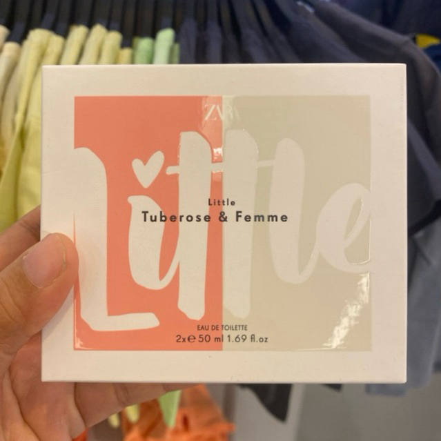 น้ำหอมเด็ก Zara Little Tuberose + Little Femme 50 mL x 2 By IKEA