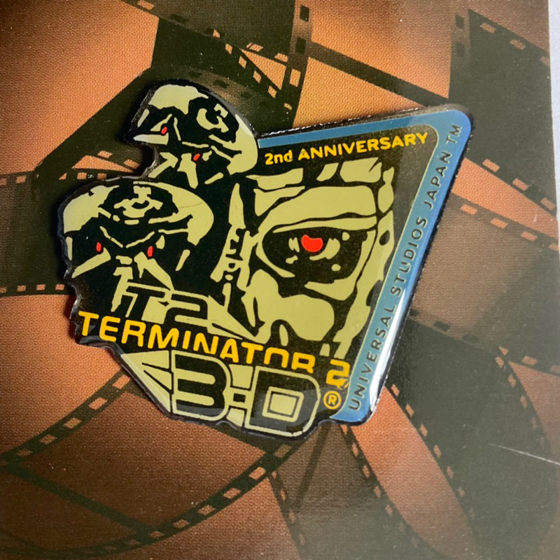 Universal Pin Trading II - Universal studios Japan 2nd anniversary | Terminator 2:3D คนเหล็ก 2