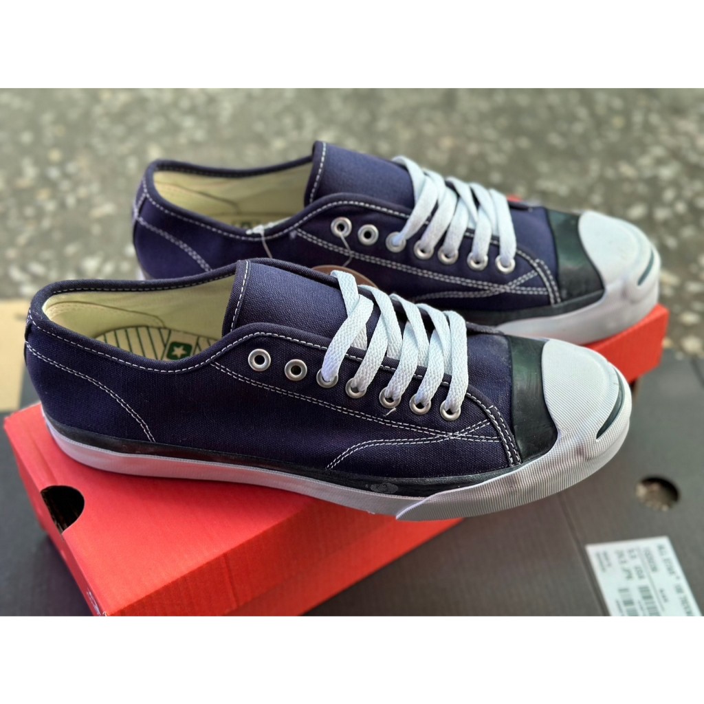 Converse jack percell รองเท้าผ้าใบผูกเชือกพร้อมกล่อง(A)