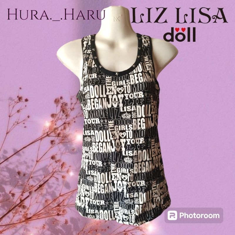 เสื้อกล้ามแบรนด์ Liz Liza doll ป้ายแท้ D 141