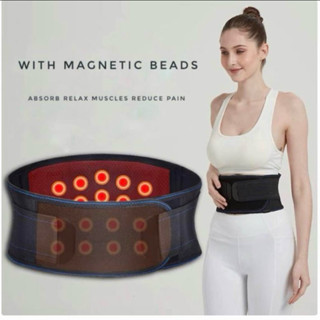 Self heating Back Brace Product เข็มขัดจัดทรงหลังแก้ปวดพยุงเ…
