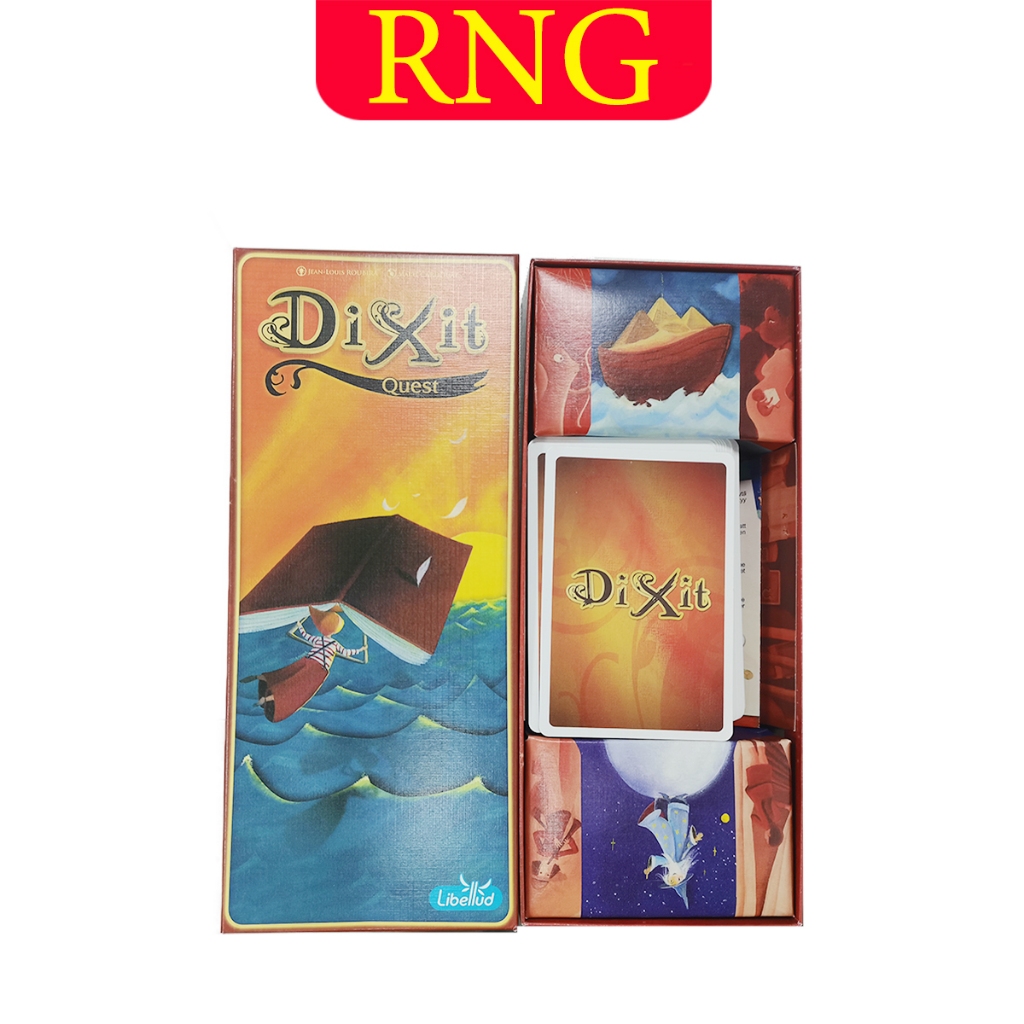 บอร์ดเกมส์ Dixit (เวอร์ชันภาษาอังกฤษ) กล่องแข็งพรีเมี่ยมสวยมาก สินค้าพร้อมส่ง