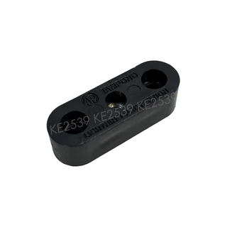 AP แคล้มจับสายเปลือย 50-70 sq.mm.+ ฐานรองแคล้มจับสาย Cable Saddle Clamp CAS070 แคล้มจับสายล่อฟ้า