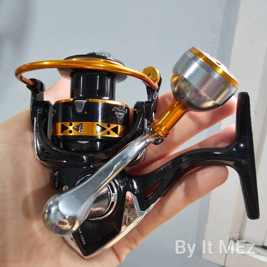 [ ของแท้ ]  รอกสปิน Ashino Bassman 4BB คุณภาพดี ใช้งานง่าย หมุนลื่นมือ Spinning Reel รูปที่ 3