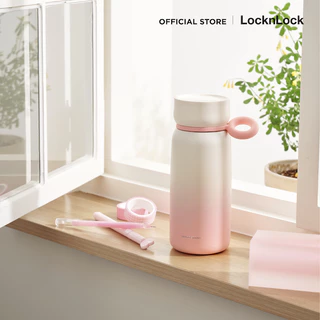 LocknLock กระบอกน้ำเก็บอุณหภูมิ Metro Studio Gradition Sunshine Pink 480 ml. รุ่น LHC4362PIK