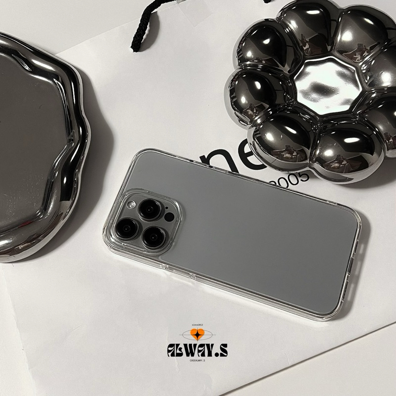 เคสใสแบบด้าน acrylic hard 12-16promax