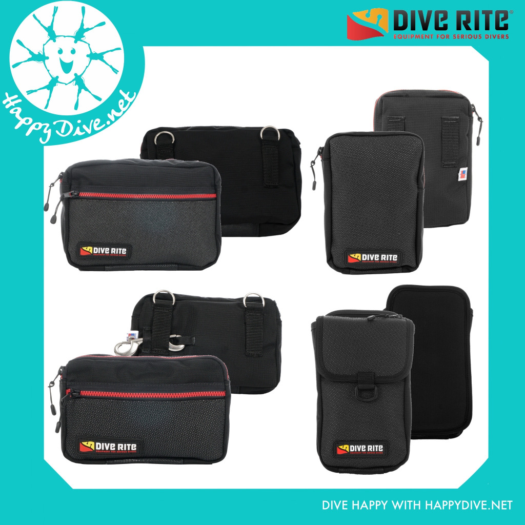 🐋 Dive Rite Pocket กระเป๋าใส่อุปกรณ์ดำน้ำ กระเป๋าใส่หน้ากาก กระเป๋าใส่อุปกรณ์เสริม ไดฟ์ไรต์