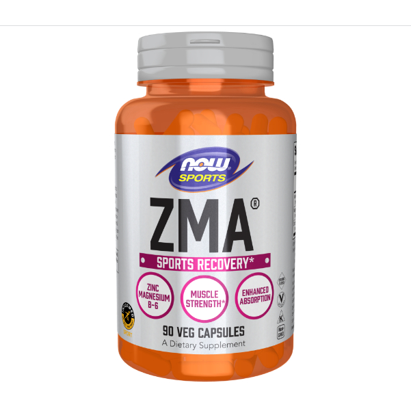 ซีเอ็มเอ | ZMA / Zinc - Magnesium - Vitamin B-6 [Capsules] by NOW SPORTS