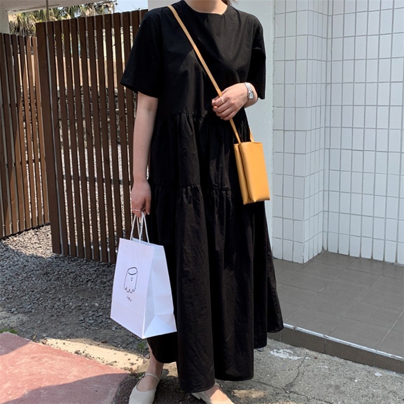 Aurora dress เดรสยาวสีดำ TS1915