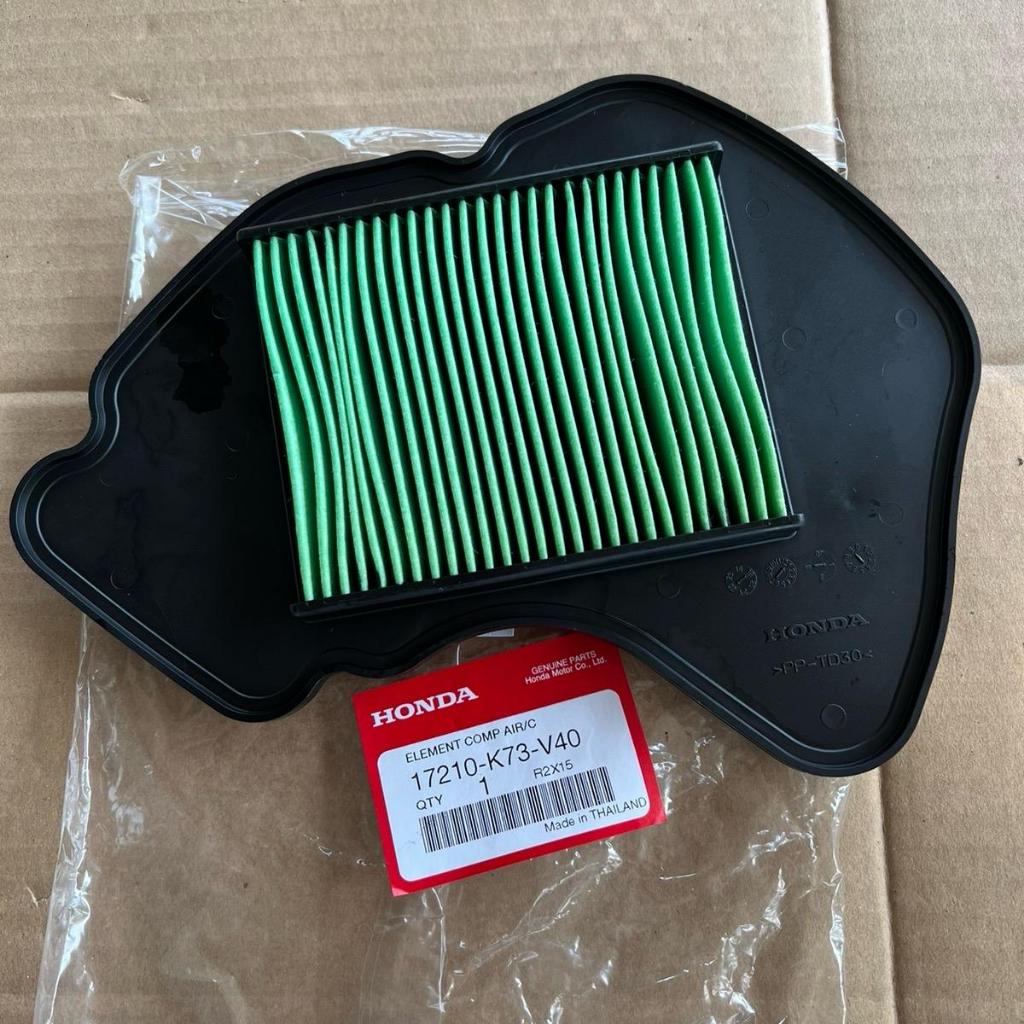 ไส้กรองอากาศ W-125i ปลาวาฬ LED ปี 2016-2020 ครบชุดพร้อมใส่ ของแท้เบิกศูนย์ 17210-K73-V40