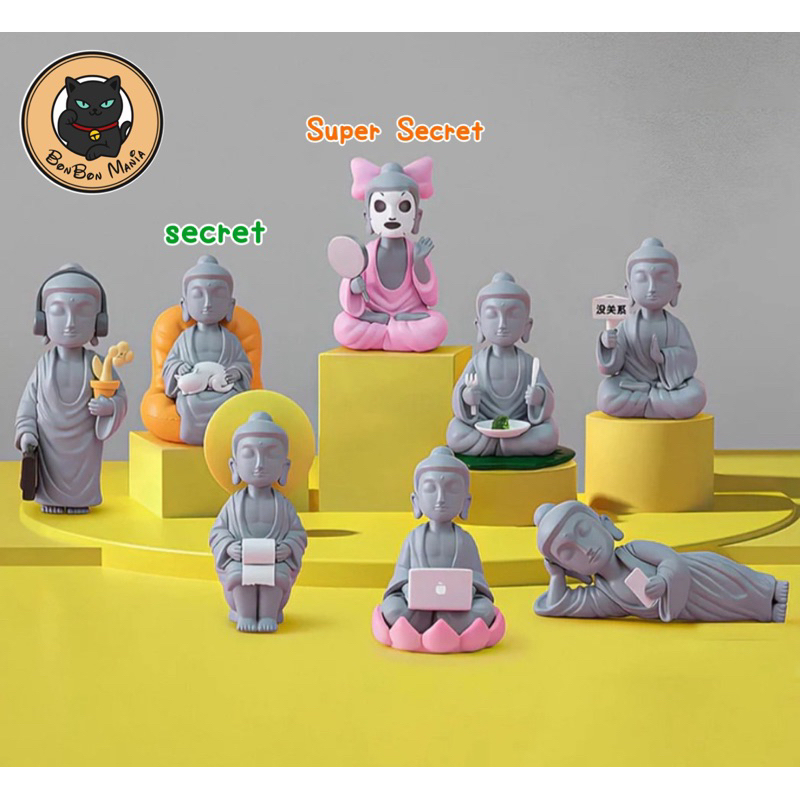 [แบบสุ่ม]AMITOFO Clam Down, Cute Buddhist series blind box set