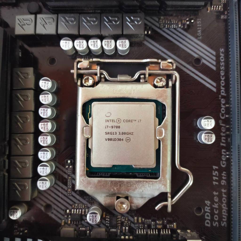 CPU 1151 INTEL CORE I7-9700 มือสอง คุณภาพดี