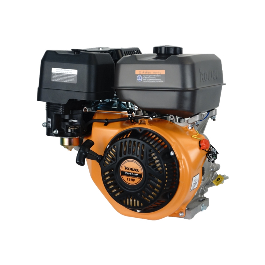 💥แท้ ส่งด่วน💥ROWEL เครื่องยนต์เบนซิน รุ่น RW-GE-GR390Y ขนาด 13 HP 4 จังหวะ เครื่องยน เครื่องยนต์13แร