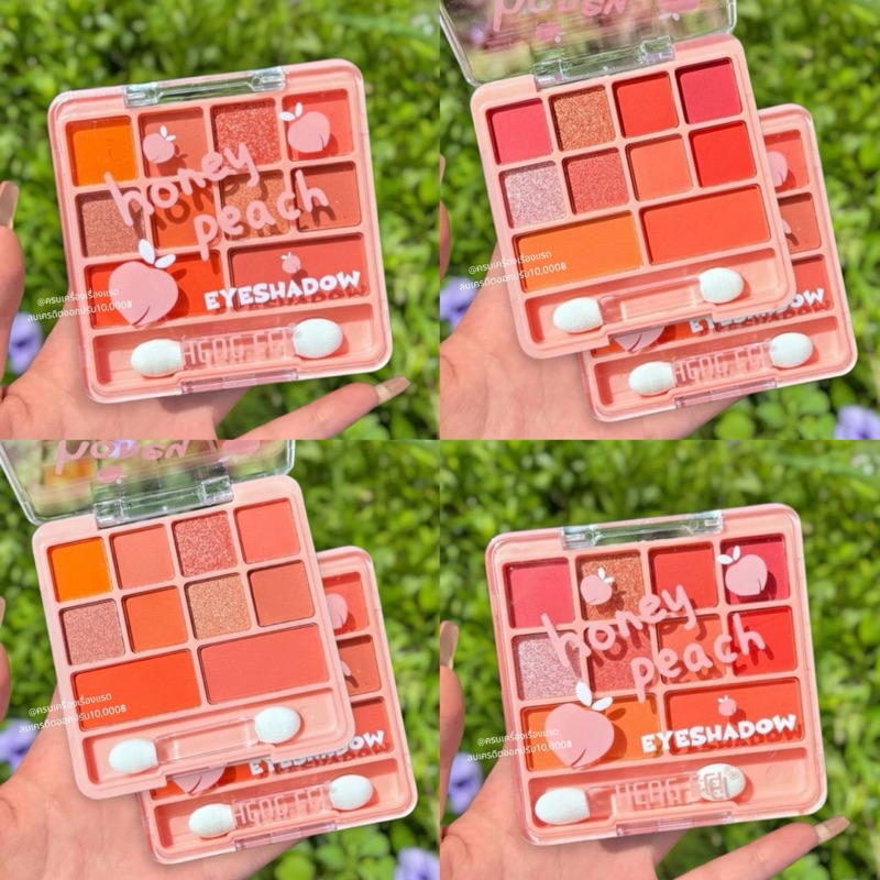 พาเลท อายแชโดว์ Heng Fei Eyeshadow 9 เฉดสี​ เนื้อแมท ผสมชิ​มเมอร์​ สีสวย เกลี่ยง่าย กันน้ำ กัน​เหงื่อ​ ติดทนนาน