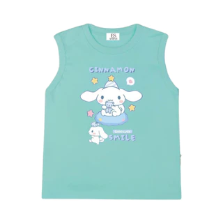 เสื้อแขนกุด ลายชินาม่อน แฟชั่นผู้หญิง กล้าม หน้าร้อน OP156