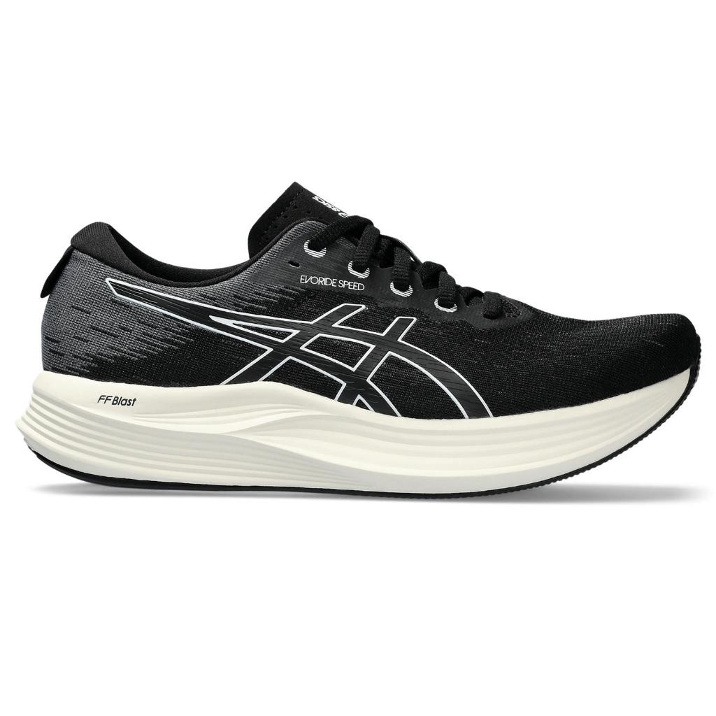 ASICS : 1012B597.001 EvoRide SPEED 2 WOMEN RUNNING ผู้หญิง รองเท้าวิ่ง ของแท้  BLACK/WHITE