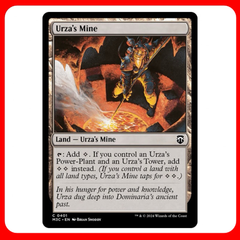 [MTG] Urza's Mine [M3C] [LAND] [COMMON] [NORMAL] [ENG] (การ์ดเมจิค / Magic the Gathering) [EDH]