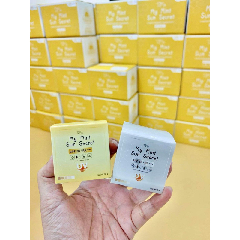 กันแดด กันแดดมายมิ้น กันแดดซันทิมา SPF50pa+++ กันแดดหน้าสวย