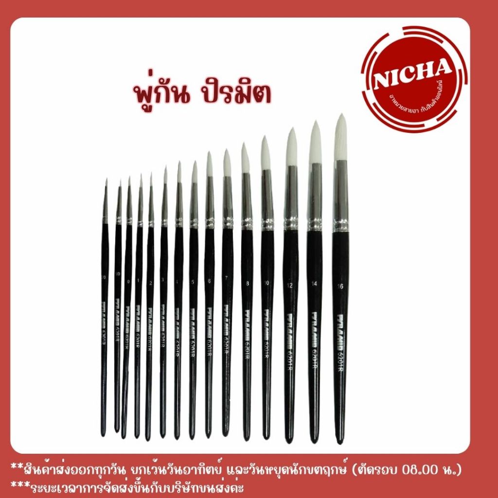 พู่กัน PYRAMID (ปีรมิด)