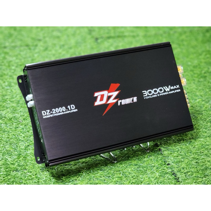 DZ POWER รุ่น DZ-2000.1D เครื่องเสียงรถยนต์ เพาเวอร์แอมป์ คลาสดี สำหรับ​ ลำโพงซับวูฟเฟอร์​ ซับเบส Cl