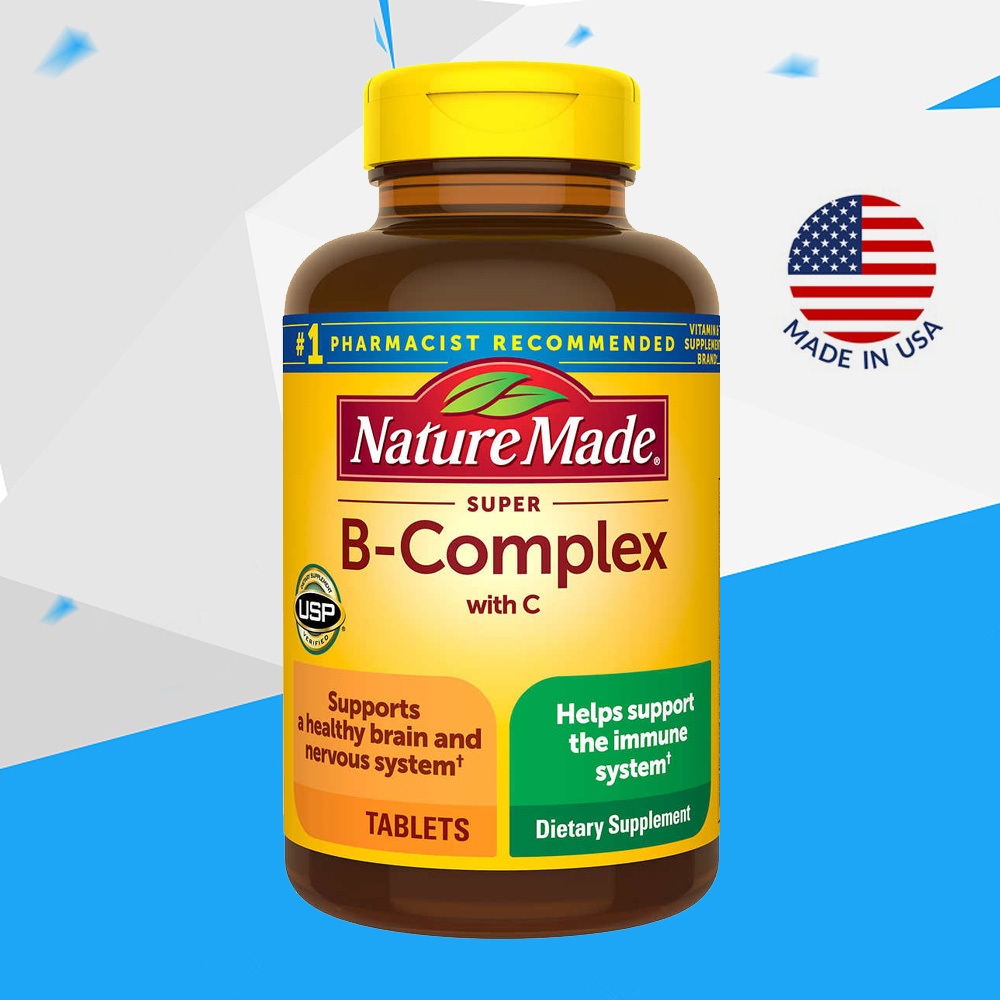 (Exp.07/2027)Nature Made Super B-Complex 460 Tablets