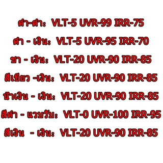 ซื้อ 1แถม 2 ขนาดเต็ม ฟิล์มติดกระจก กันความร้อน กันรังสี UV 99% ฟิล์มปรอท Window Film ฟิล์มกรองแสง รถยนต์ ฟิล์มอาคาร