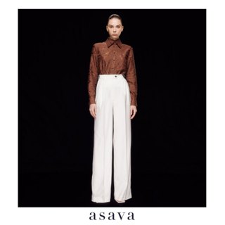 [asava ss24] Kiana Classic Straight-Leg Pants กางเกงผู้หญิง …