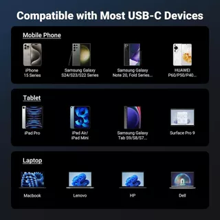 UGREEN รุ่น EP105 หูฟัง 3.5mm / Type C สเตอริโอเบส มีสาย HIFI พร้อมไมค์ สำหรับ Samsung และ iPhone