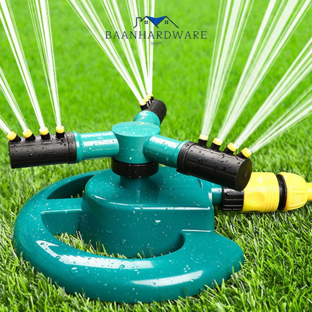 BAANHARDWARE สปริงเกอร์ รดน้ำต้นไม้ หมุน 360 องศา Sprinkler watering plants 360 ER-U037