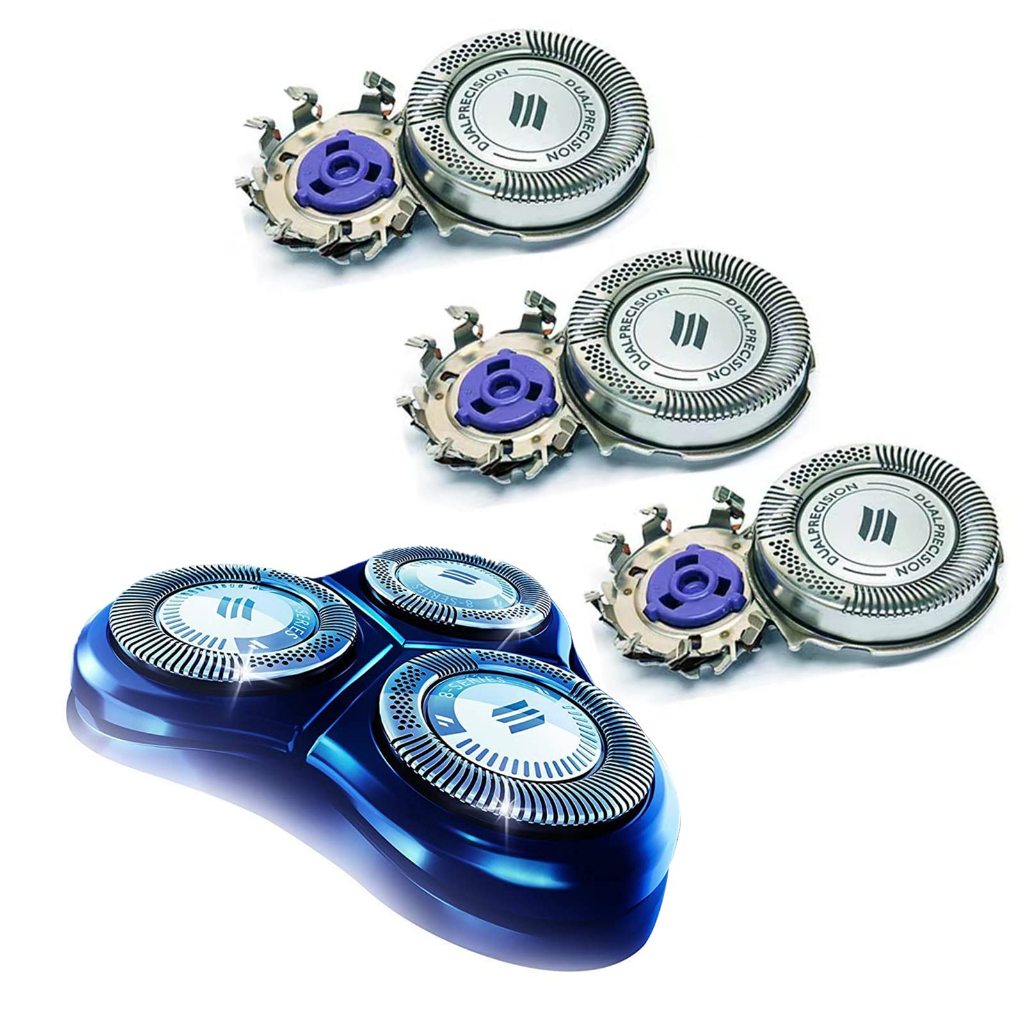 ใบมีดโกน อะไหล่ทดแทน HQ8 Replacement Heads Original Compatible with Philips New Upgraded Replacement Heads for Blades
