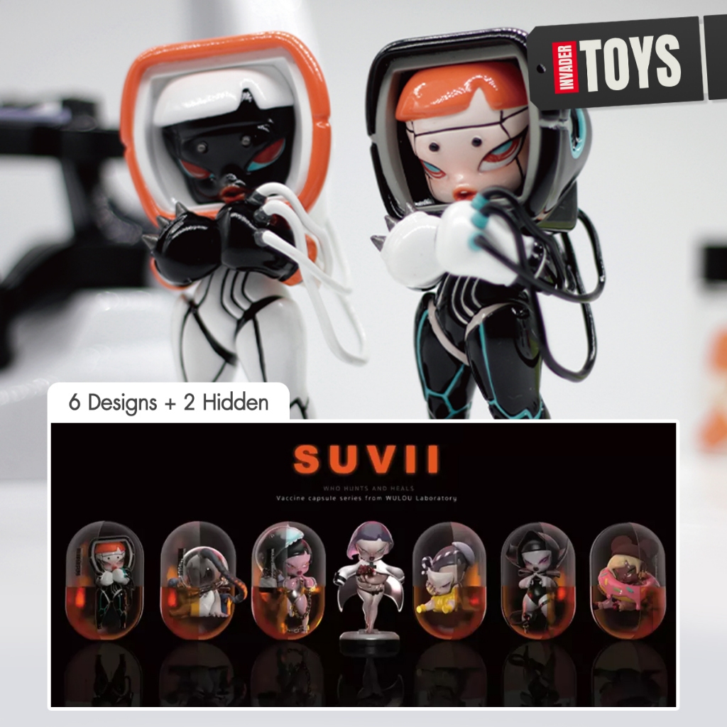 [ยกบ็อก พร้อมส่ง🇹🇭] Suvii Vaccine Capsule Series by Wulou Laboratory กล่องสุ่ม ยกกล่อง ของเเท้100%