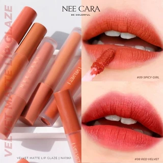 Nee Cara Velvet Matte Lip Glaze (NA1961) นีคาร่า เวลเวท แมท ลิป เกรซ.