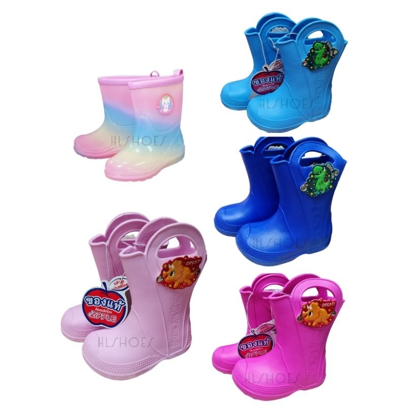 Red apple รุ่นBT111/KR1316 รองเท้าบูทเด็ก บูทกันน้ำ