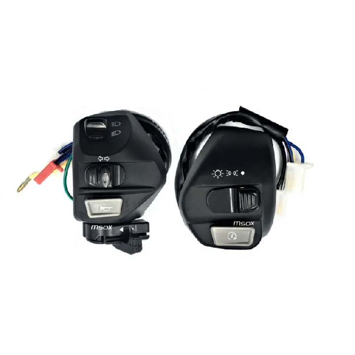 สวิทช์แฮนด์ Mio Nouvo Mio (Mio125 LC135Mio125i Spark135 Nouvo Nouvo-mx Nouvo135) สีดำ ซ้าย+ขวา