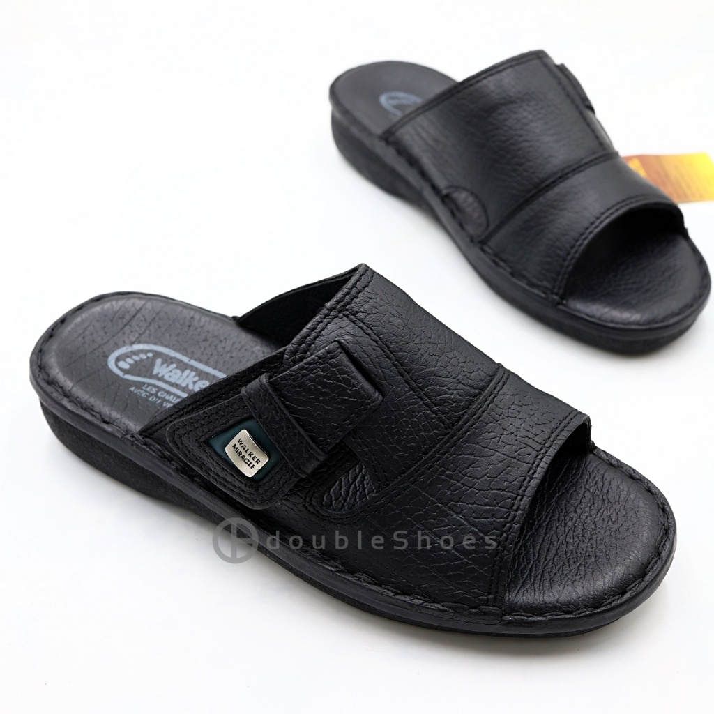 Walker Boston (DB319) รองเท้าแตะแบบสวม ผู้ชาย หนังแท้ ไซส์ 40-45