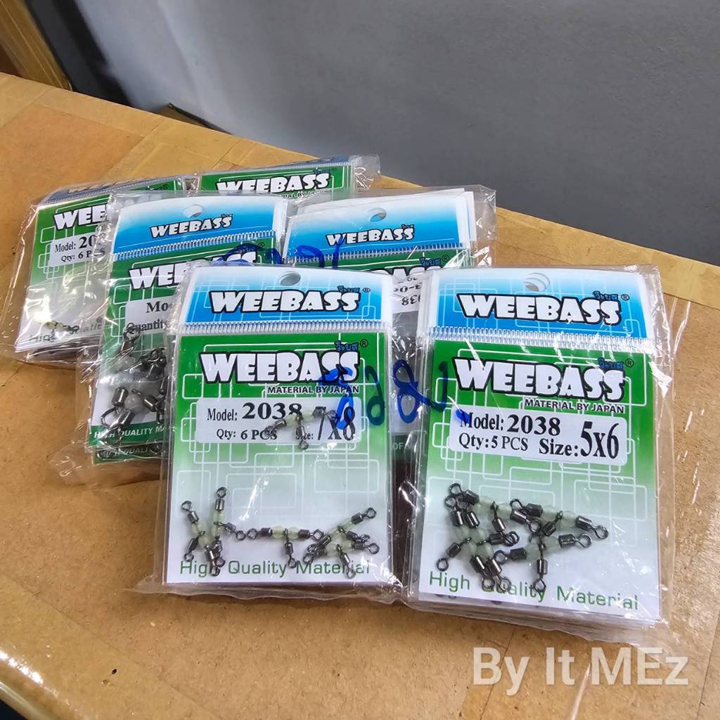 ของแท้ ราคาถูก ❗❗ ลูกหมุน 3 ทาง WEEBASS รุ่น PK 2038 อุปกรณ์ปลายสาย (แบบซอง) - รูปที่ 3