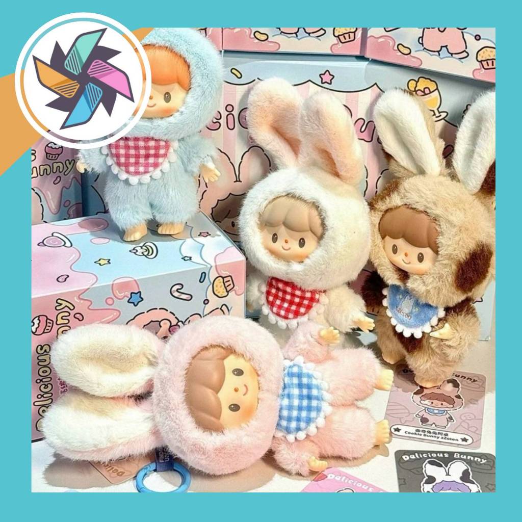 (โค๊ดแฟลด 30%) พร้อมส่ง zZoton Bunny เช็คการ์ดตุ๊กตาพวงกุญแจ