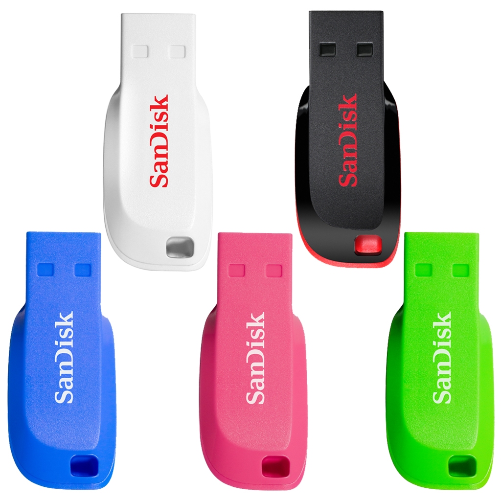 SanDisk CRUZER BLADE 32GB FLASH DRIVE (SDCZ50C_032G_B35PE)  แฟลชไดรฟ์  รับประกัน Synnex 5 ปี