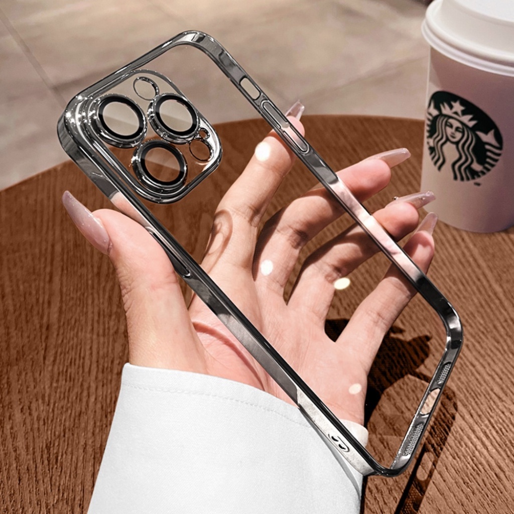 เคสโทรศัพท์มือถือ ซิลิโคนใส กันกระแทก สำหรับ Compatible with For IPhone 14 13 12 11 Pro Max 13 Pro Max 12 Pro Max