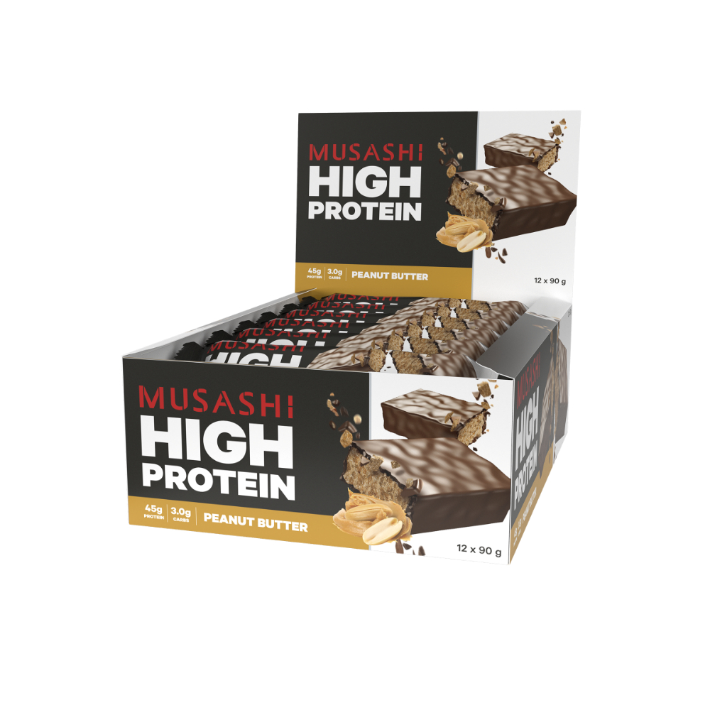Musashi High Protein Bar โปรตีนสูง 45 กรัม