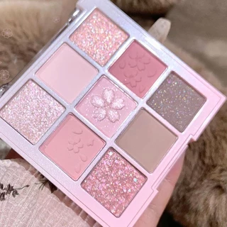 DIKALU COCO VENUS DKL901 พาเลทอายแชโดว์ 9 สี โทนชมพูนู้ด พีช ทาตาเนื้อดินน้ำมัน แมท ใยไหม ชิมเมอร์ ติดทน กันน้ำ Eyeshado