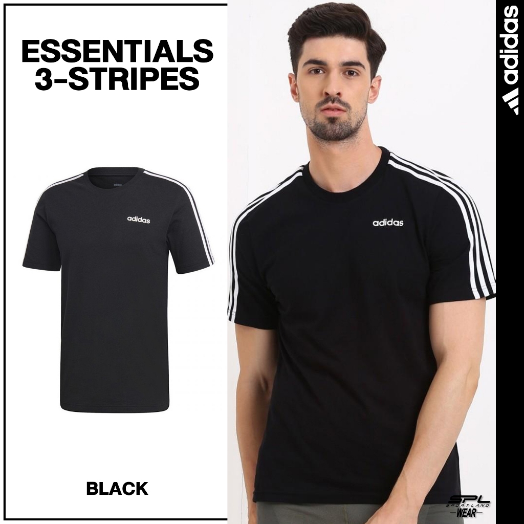 Adidas  เสื้อคอกลม AT M T-Shirt ESS 3S TEE DQ3113  BK(800)